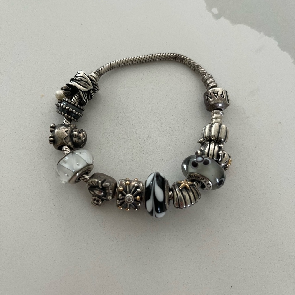Pandora Bracelet - all charms included!!